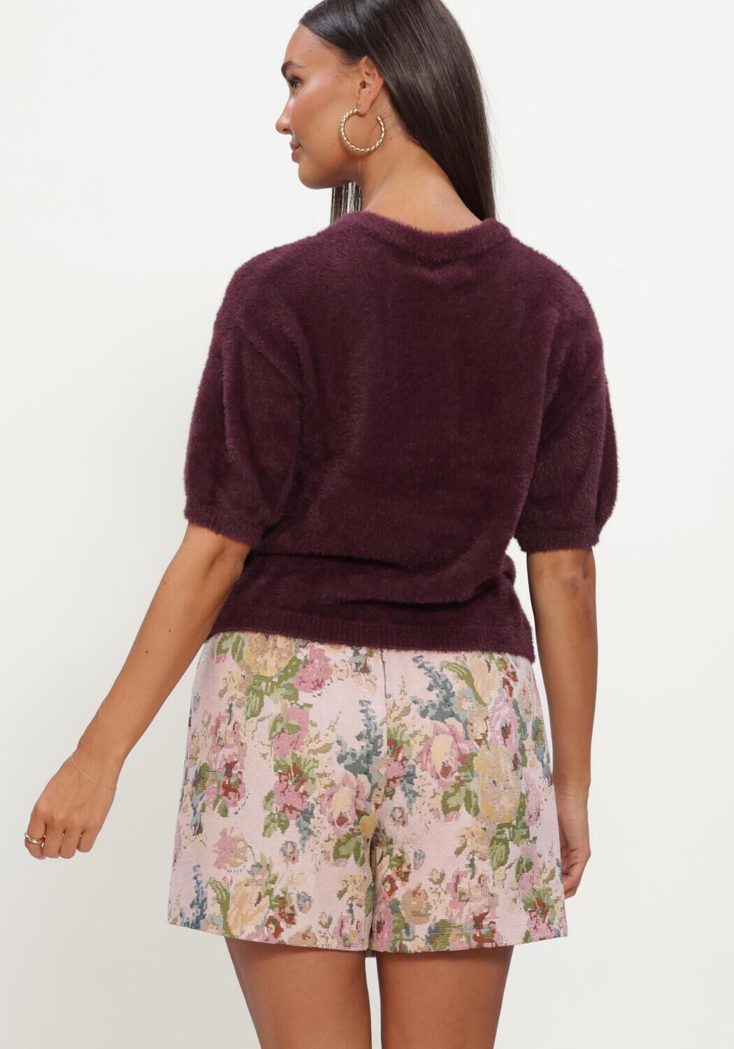 Bordeaux YDENCE Trui KNITTED TOP MARY - large