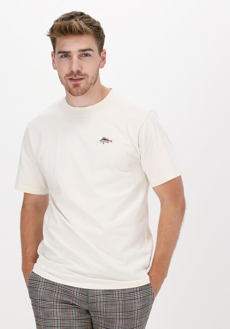 Gebroken wit FORÉT T-shirt FISH T-SHIRT - large