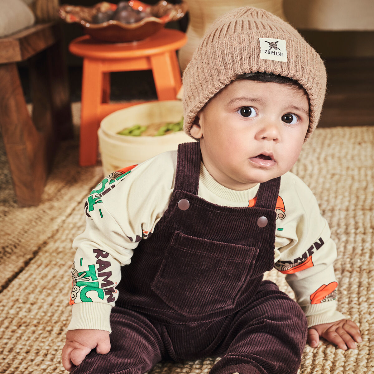 Bruine Z8 Broeken/jumpsuits JOAKIM - large