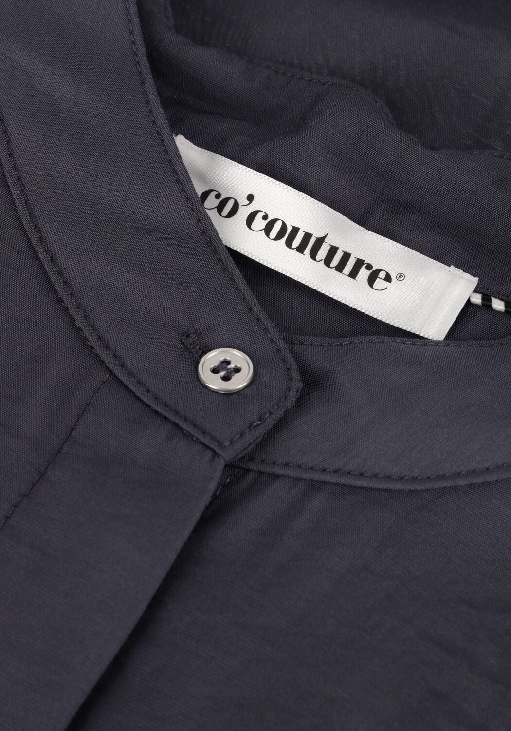 Blauwe CO'COUTURE Midi jurk CALLUM VOLUME DRESS - large