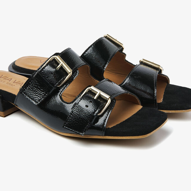 Zwarte VIA VAI Sandalen GIGI LENA - large