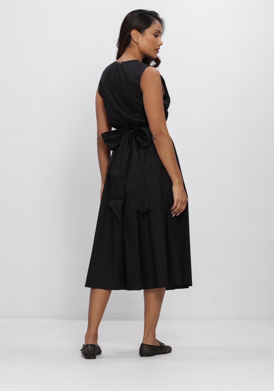 TWINSET MILANO Robe midi 261TT2161 en noir - large