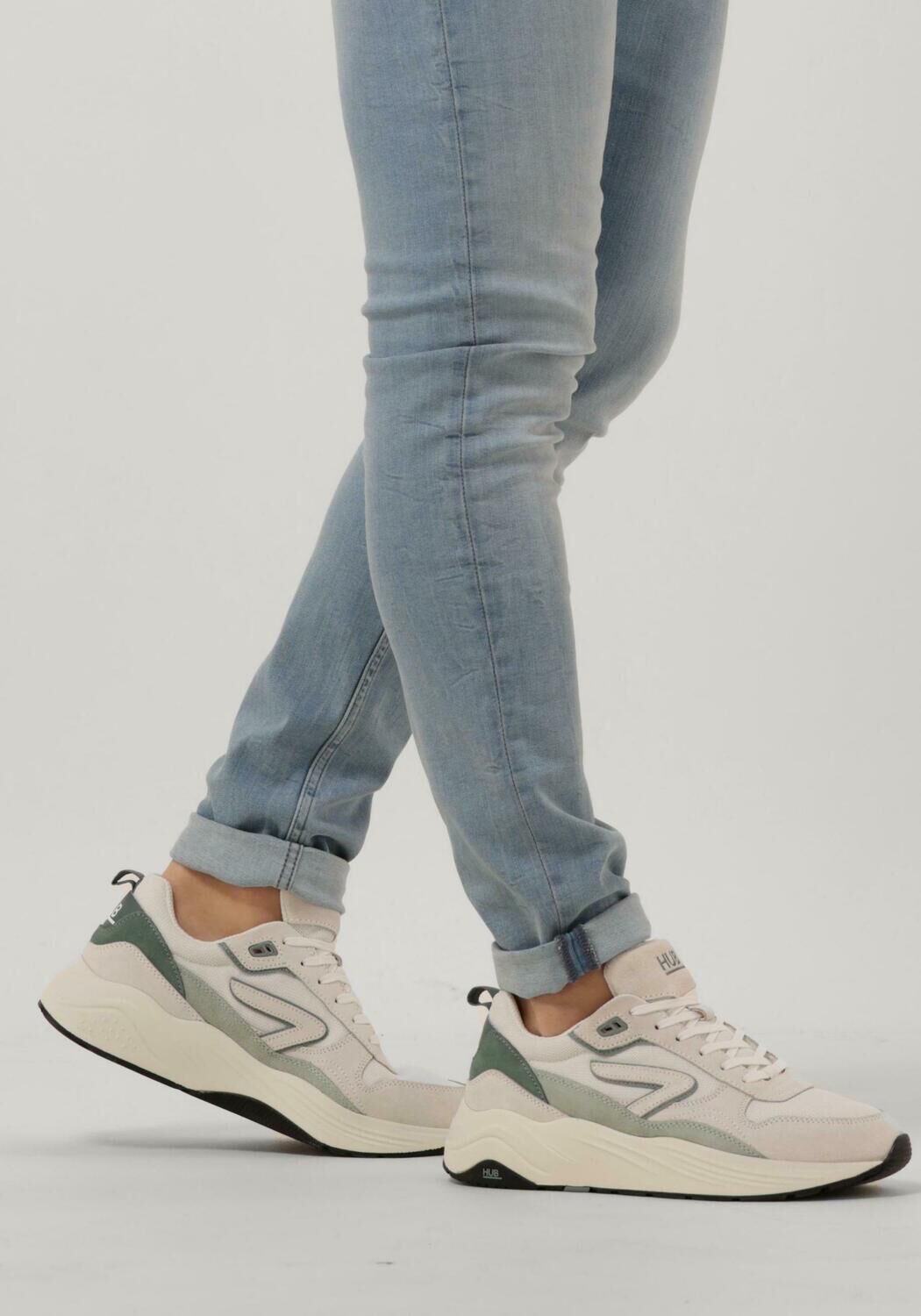 Witte HUB Sneakers GILDE Z MEN Omoda