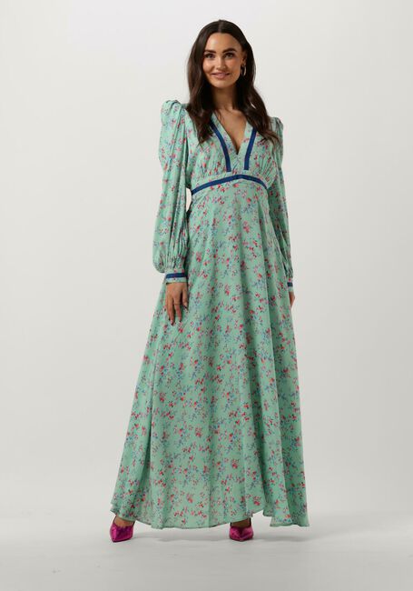 Lichtblauwe SILVIAN HEACH Maxi jurk CVP23035VE - large