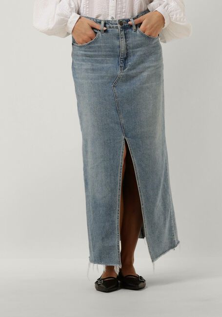 CIRCLE OF TRUST Jupe maxi KAE DNM SKIRT Bleu foncé - large