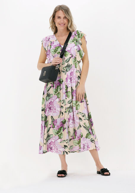 Y.A.S. Robe maxi YASEVA SL ANKLE DRESS en violet - large
