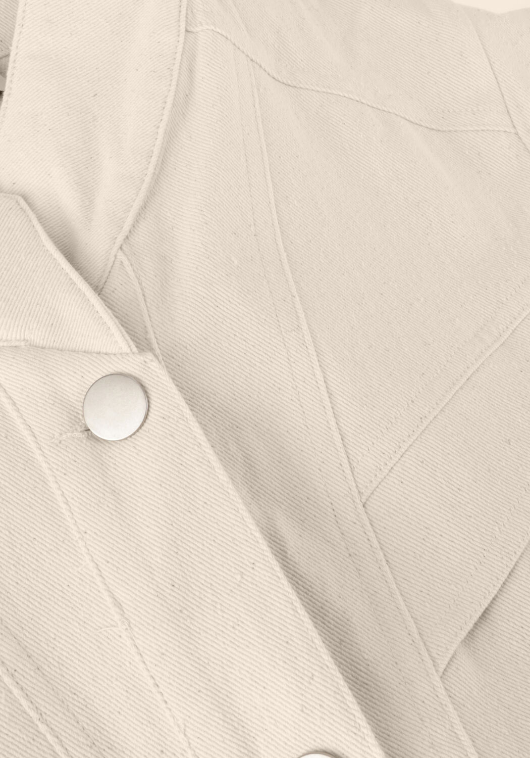 MINUS Gilet VASILIA VEST Cr&egrave;me - large