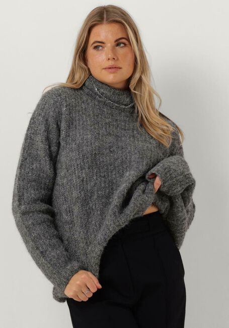 MY ESSENTIAL WARDROBE Col roulé MEENAHW KNIT ROLLNECK en gris - large