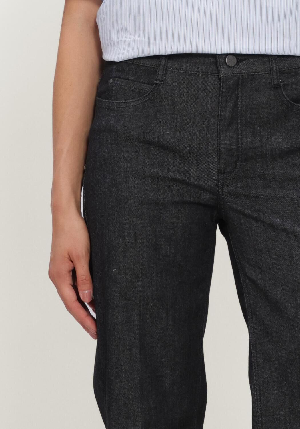 Donkerblauwe MAC Wide jeans 0357L DREAM WIDE AUTHENTIC WIDE LEG - large