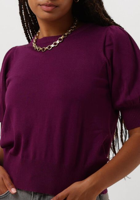 MINUS Pull LIVA KNIT TEE en violet - large