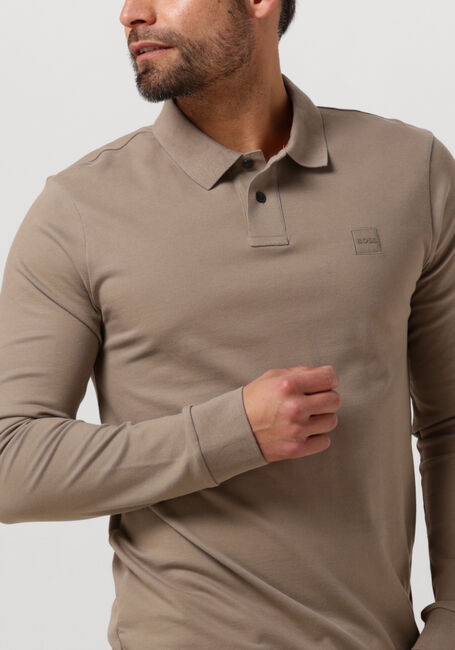 Taupe BOSS ORANGE Polo PASSERBY - large