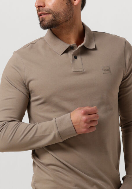 BOSS Polo PASSERBY en taupe - large