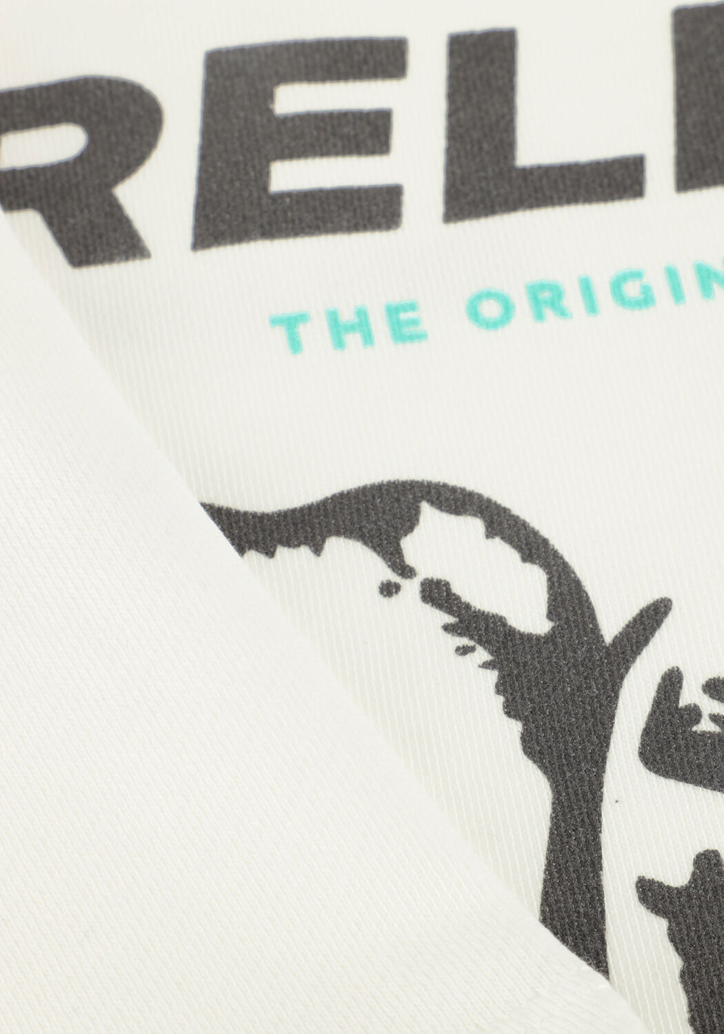 Witte RELLIX T-shirt OVERSIZED T-SHIRT - large