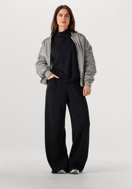 PENN & INK Pantalon large TROUSERS W25T1197 en noir - large