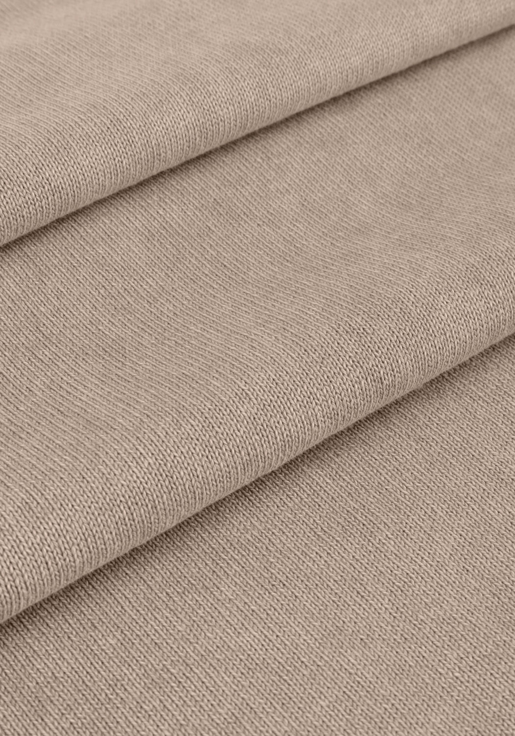 Zand PUREWHITE T-shirt FLAT KNITTED SHIRT SHORTSLEEVE WITH SMALL LOGO ON CHEST - large