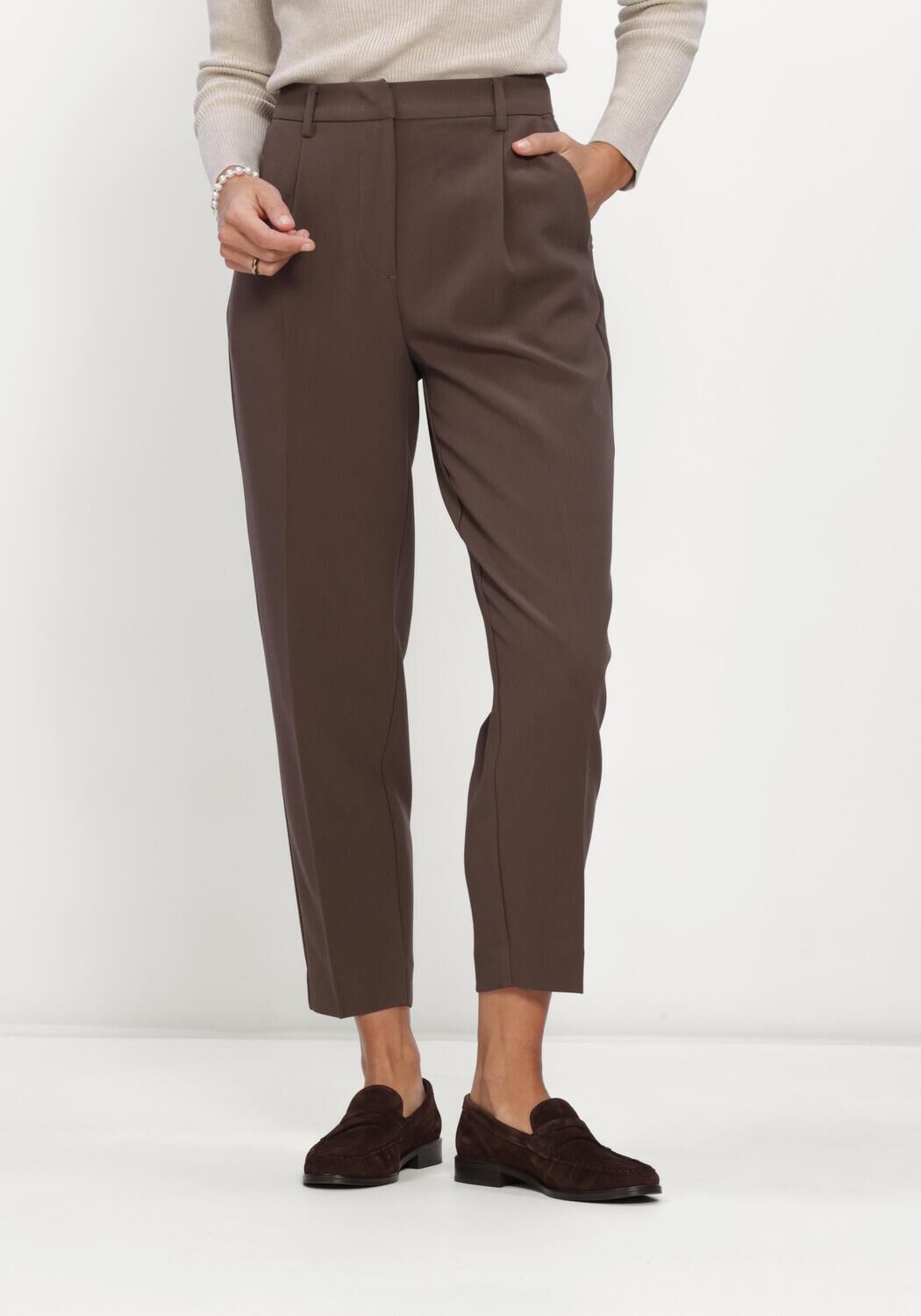 Bruine BRUUNS BAZAAR Broeken/jumpsuits CINDYSUSBBDAGNY PANTS - large