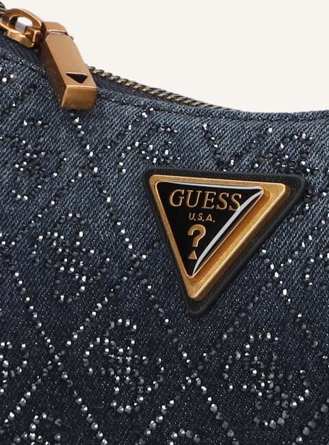Zwarte GUESS Schoudertas DILI TOP ZIP SHOULDER BAG Zwarte GUESS Schoudertas DILI TOP ZIP SHOULDER BAG - large