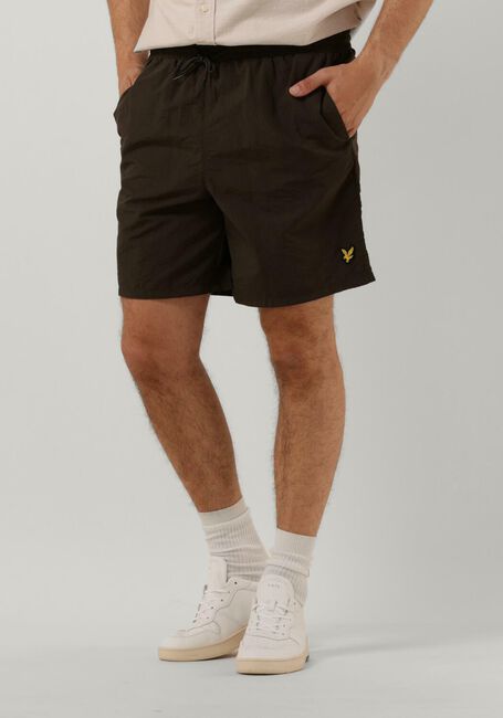 LYLE & SCOTT Shorts de bain PLAIN SWIM SHORT Olive - large