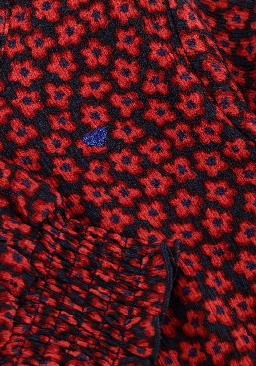 Rode LOOXS Little Mini jurk 2532-7837 - large