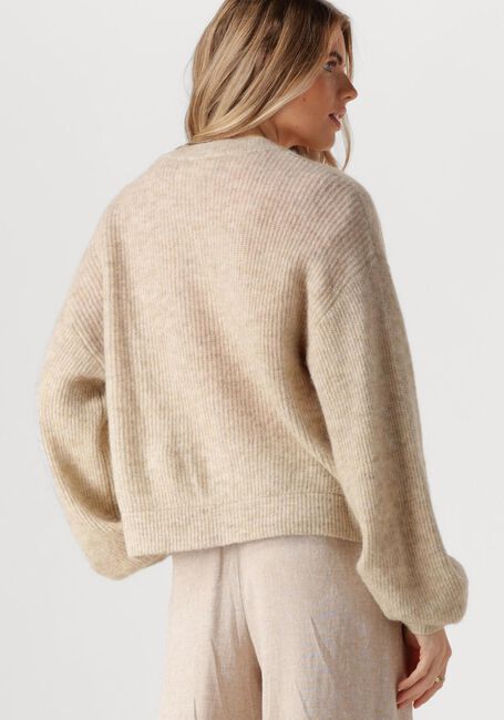 Beige MSCH COPENHAGEN Vest MSCHHILA HOPE CARDIGAN - large