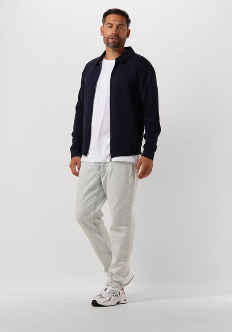 SELECTED HOMME Gilet SLHEMANUEL SOFT FULL ZIP SWEAT NOOS Bleu foncé - large