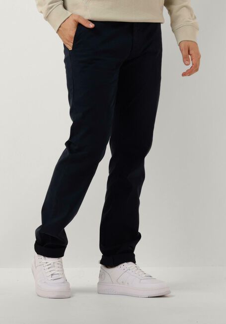 Donkerblauwe BOSS Chino CHINO_SLIM - large