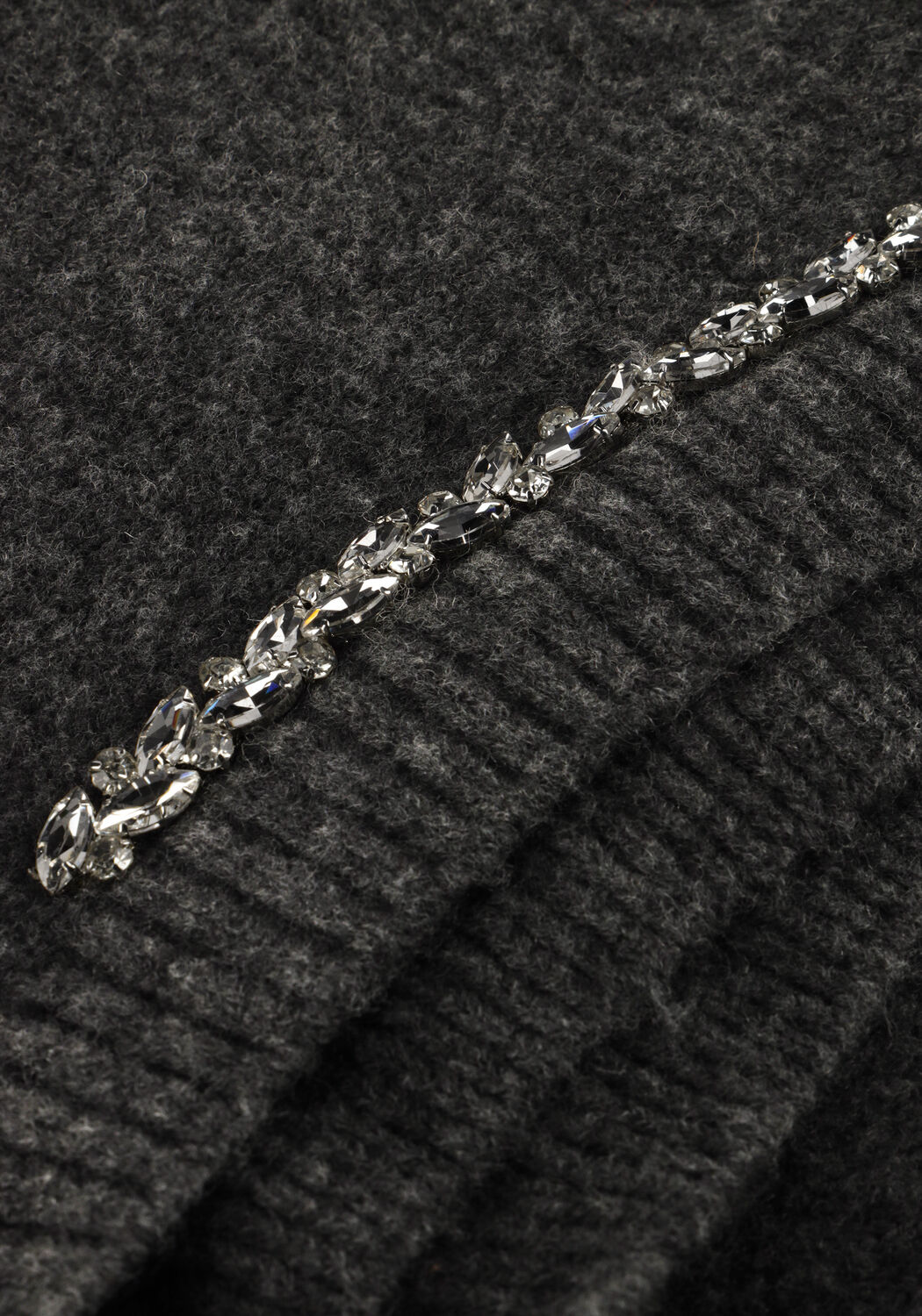 Donkergrijze COPENHAGEN MUSE Trui CMIBRA-WAISTCOAT - large