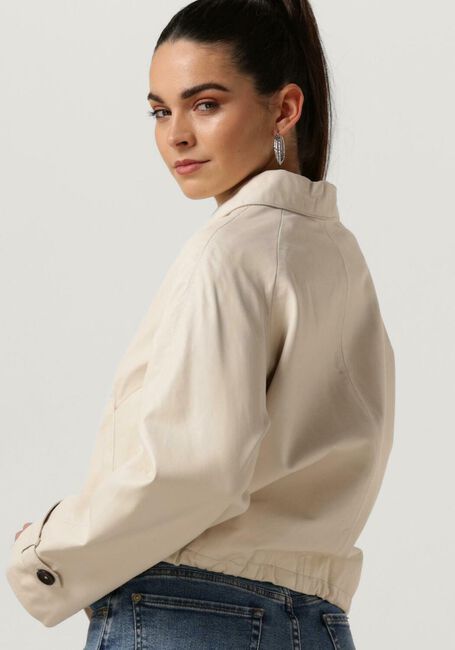 Witte IBANA Leren jas JEROME - large