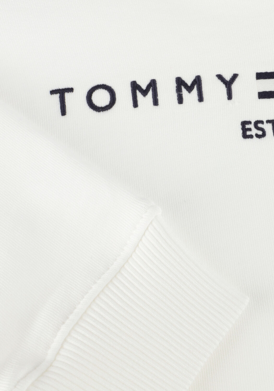 TOMMY HILFIGER Pull U CORP LOGO ESS HOODIE en blanc - large