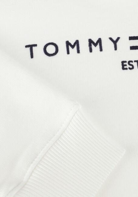 TOMMY HILFIGER Pull U CORP LOGO ESS HOODIE en blanc - large