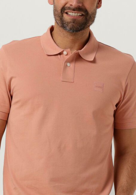 BOSS ORANGE Polo PASSENGER en rose - large