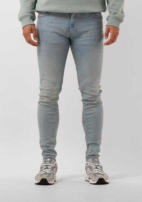 PURE PATH Slim fit jeans W1208 THE DYLAN en bleu - large