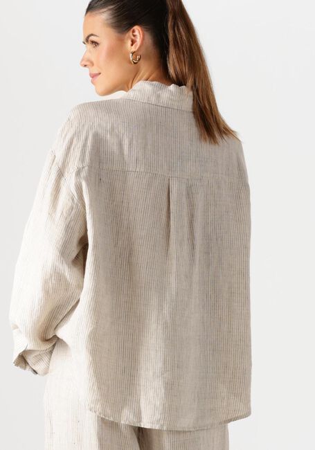Creme WITHBLACK  WBLWILLOW LS SHIRT - large