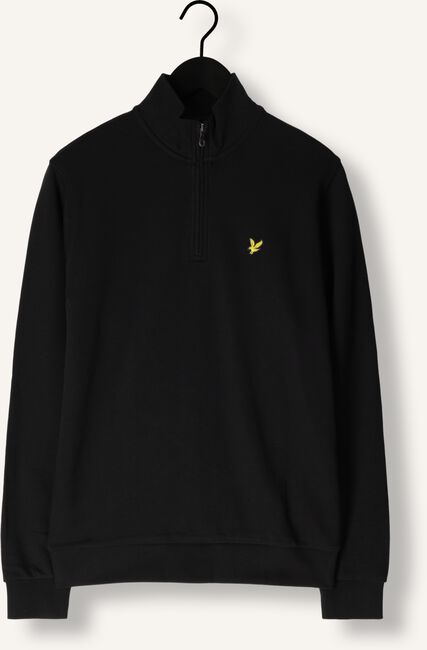 Zwarte LYLE & SCOTT Sweater LOOPBACK QUARTER ZIP SWEAT Zwarte LYLE & SCOTT Sweater LOOPBACK QUARTER ZIP SWEAT - large