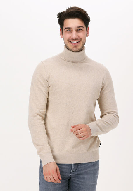 SAINT STEVE Col roulé COEN en beige - large