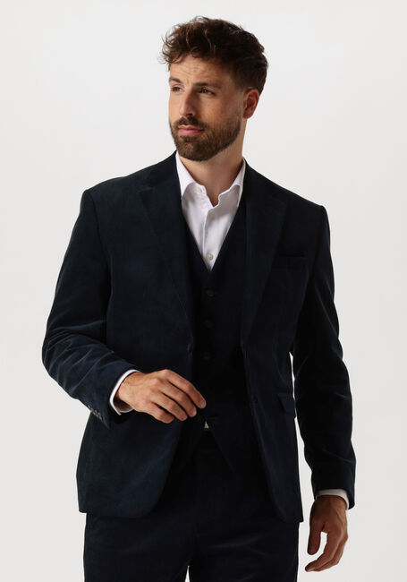 SELECTED HOMME Gilet SLHREG-DUCA CORDUROY Bleu foncé - large