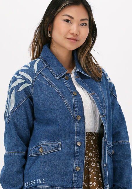 Blauwe HARPER & YVE Spijkerjas HARPER-JACK - large