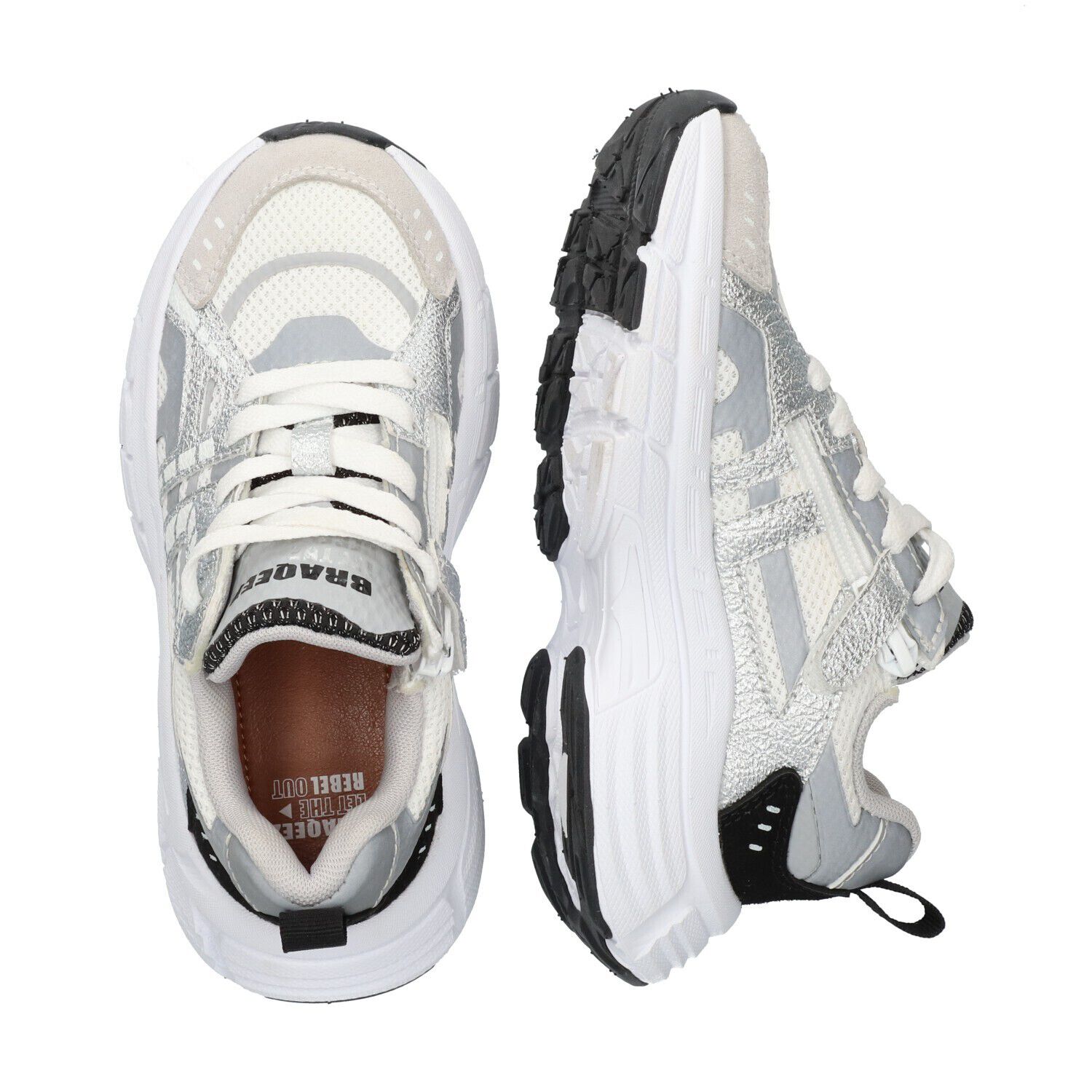 BRAQEEZ GIO GEN Baskets en gris - medium