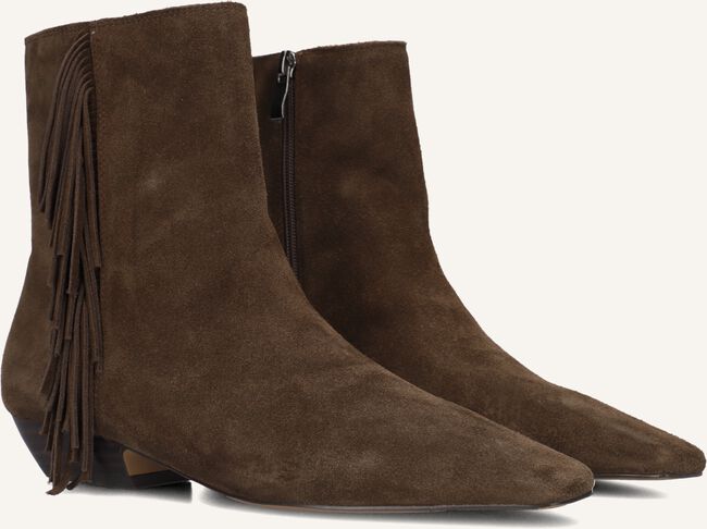 Taupe TORAL Enkellaarsjes LINETTE Taupe TORAL Enkellaarsjes LINETTE - large