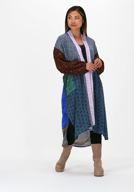 SISSEL EDELBO Kimono POCKET LONG MIX KIMONO en multicolore - large