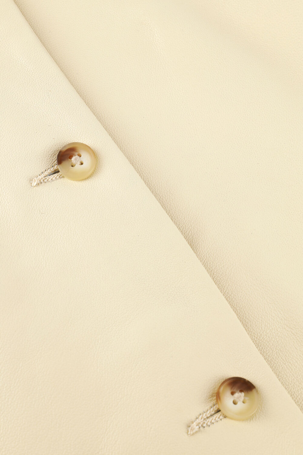 Beige STUDIO AR Leren jas EVELINE SHEEP SOFT WAXED - large