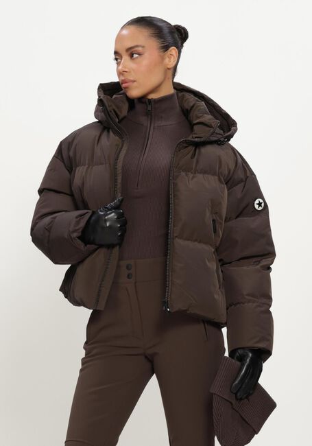 Bruine AIRFORCE Gewatteerde jas SUN PEAKS JACKET - large