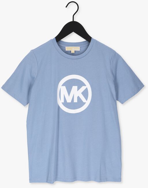 Blauwe MICHAEL KORS T-shirt CIRCLE LOGO TEE - large