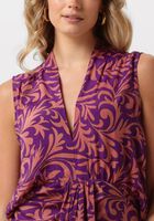 SISSEL EDELBO Robe midi UNO LONG DRESS en rose - medium