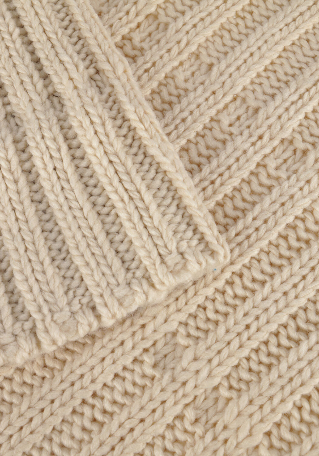 Beige MODSTR&Ouml;M Trui FELIPEMD SHORT T-NECK - large