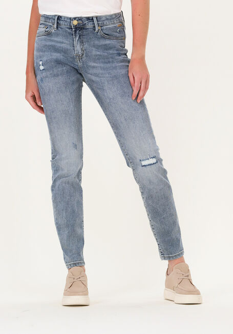SUMMUM Slim fit jeans TAPERED JEANS RAIN DENIM en bleu - large