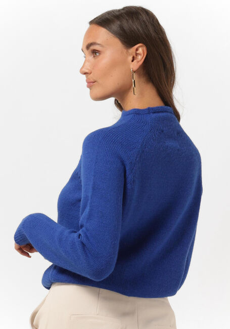 Blauwe ANOTHER LABEL Trui MACE KNITTED PULL L/S - large