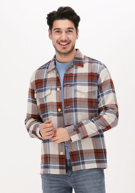 CAST IRON Surchemise LONG SLEEVE SHIRT BIG YARN DYE en multicolore - large