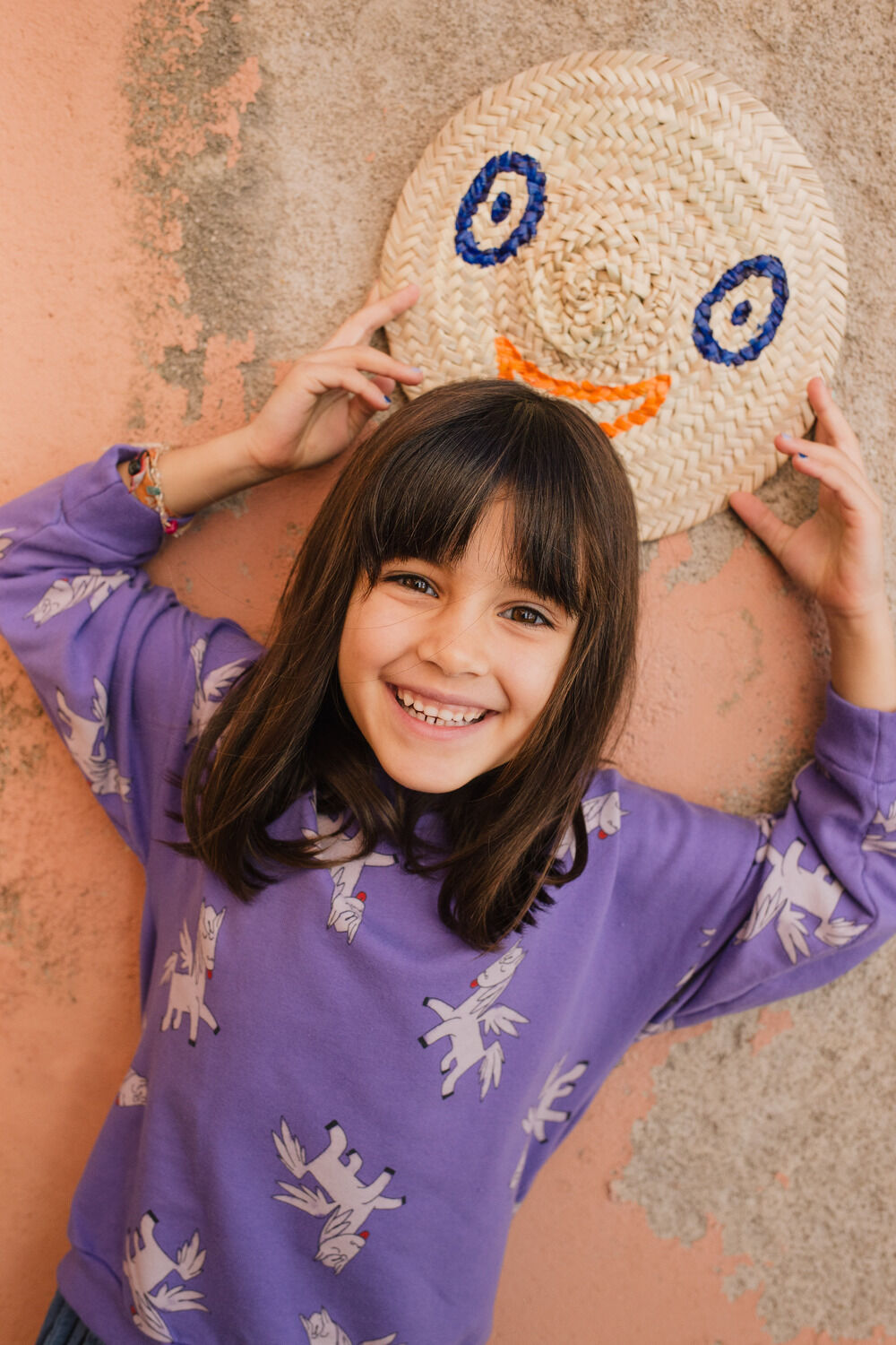 L&Ouml;TIEKIDS Chandail S25-87-38 en violet - large