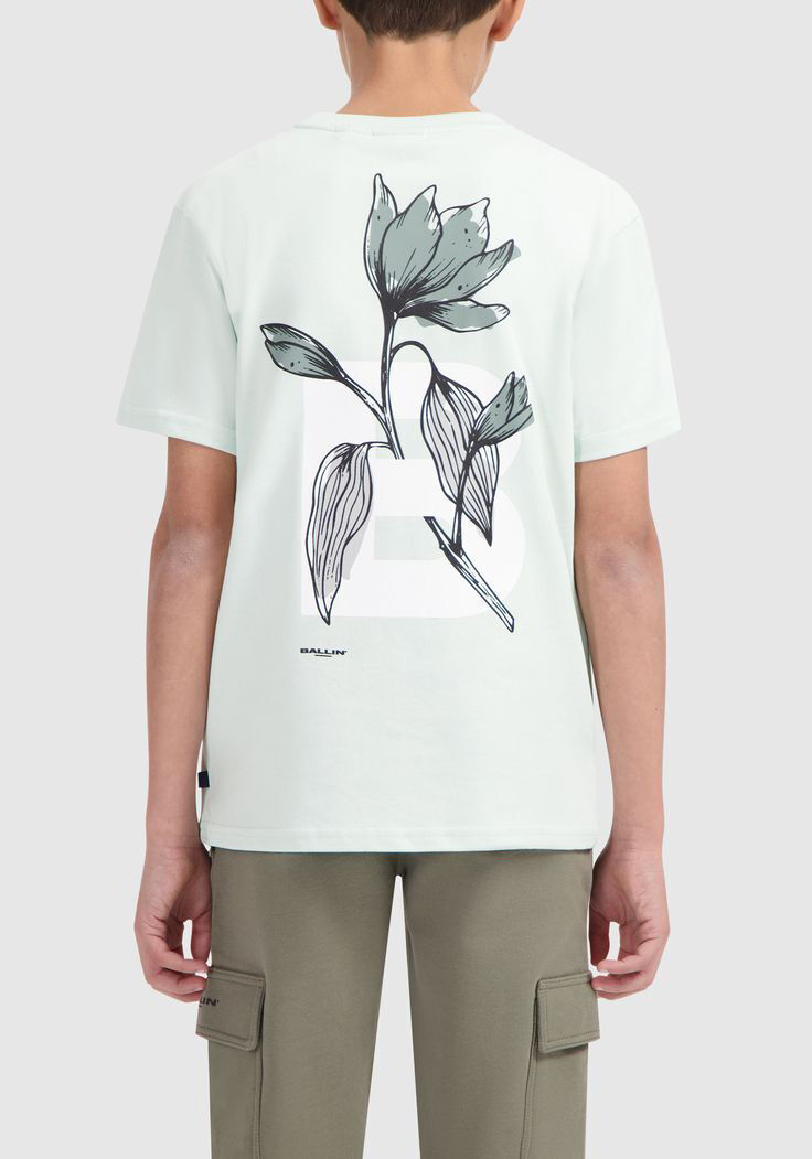 BALLIN T-shirt 017132 Menthe - large